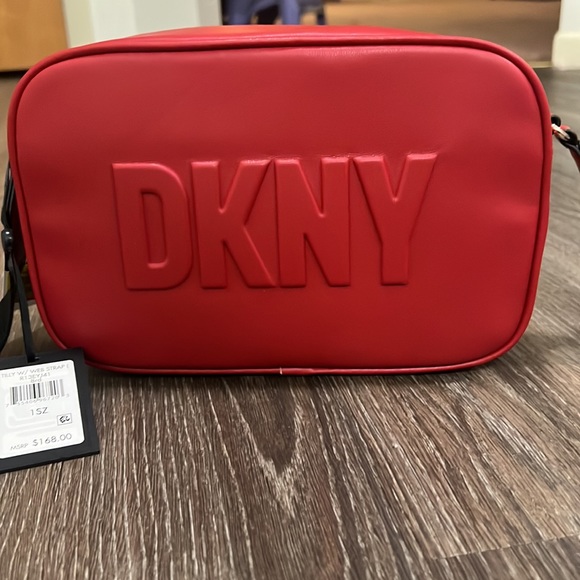 DKNY Tilly Camera Crossbody Bag - Dark Red - Picture 2 of 3